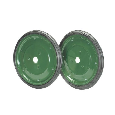 Pair of 420 mm diameter side wheels for rotary cultivator NIBBI 102 - 102S | Newgardenstore.eu