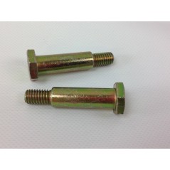 Pair of flat wheel axle screws for MTD 96 cm B130 lawn tractor 738-0373 420007