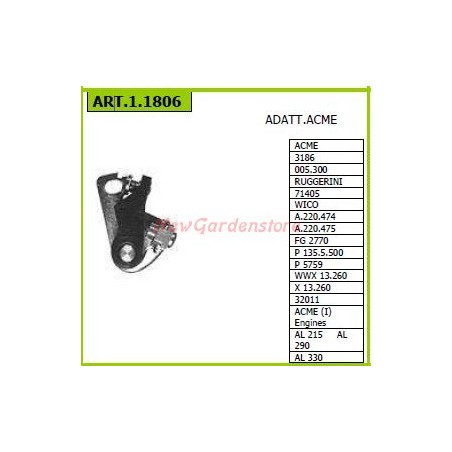 ACME contact pairs for walking tractor 3186 005.300 1.1806 | Newgardenstore.eu