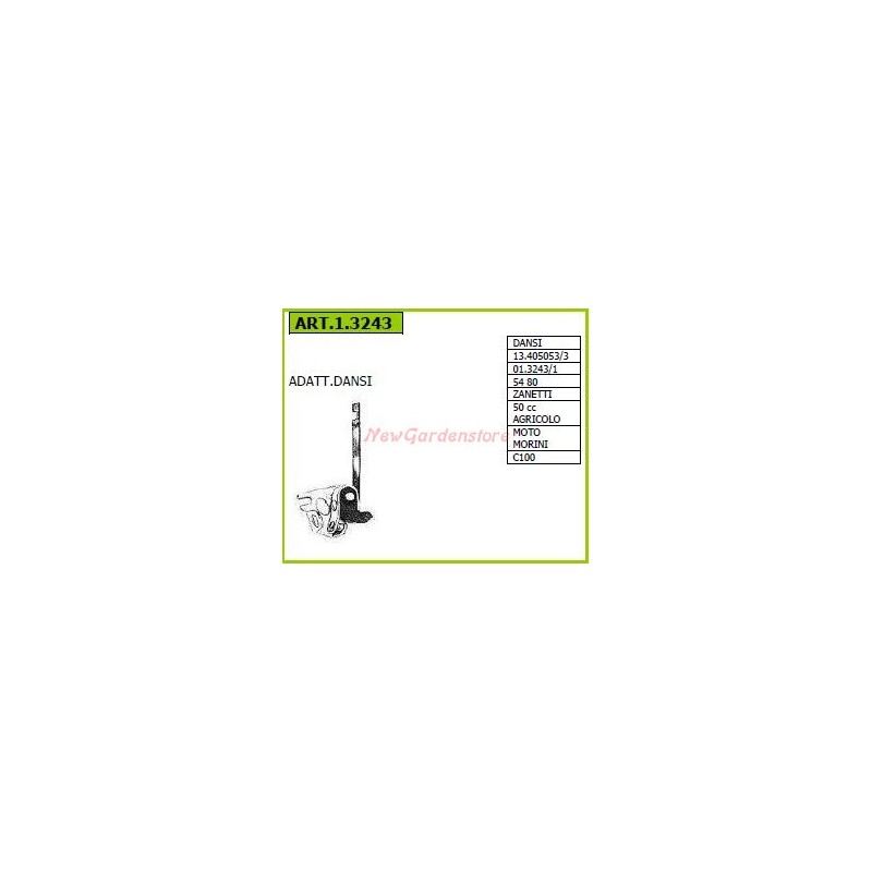 DANSI-Kontaktpaare für Schreittraktor 13.405053/3 1.3243