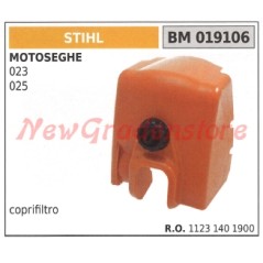 Tapa del filtro de aire compatible motosierra STIHL modelo 023 025 11231401900 | Newgardenstore.eu