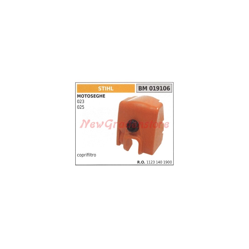 Couvercle de filtre à air compatible avec les tronçonneuses STIHL 023 modèle 025 11231401900