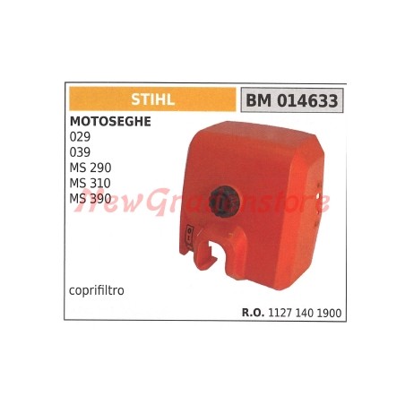 Couvercle de filtre à air STIHL pour tronçonneuse 029 039 MS 290 310 390 014633 | Newgardenstore.eu