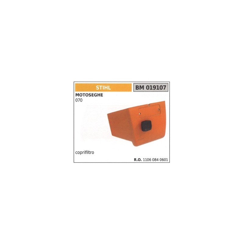 Tapa del filtro de aire STIHL para motosierra 070 019107