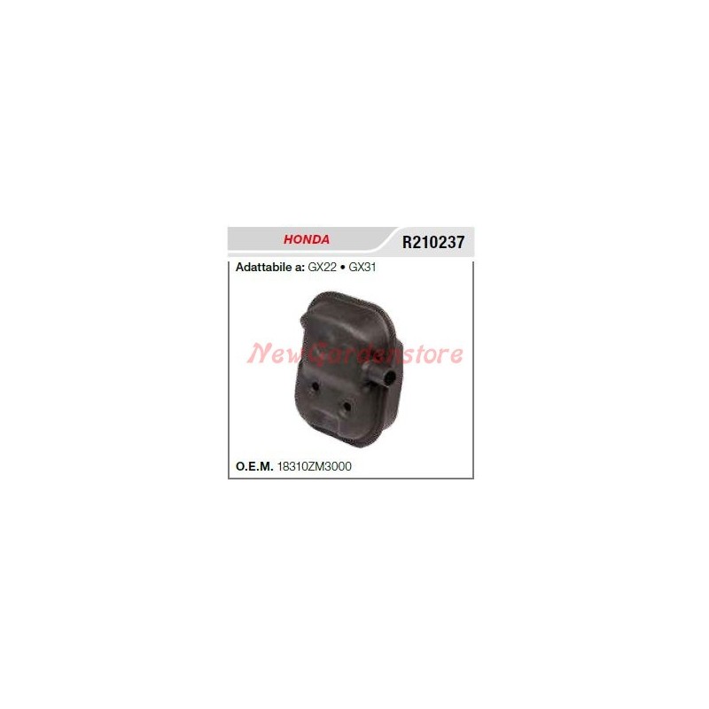 Schalldämpfer-Schalldämpfer-Abdeckung HONDA Wandertraktor GX 140 160 R210237
