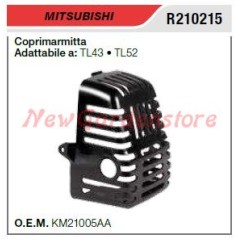 Coprimarmitta silenziatore MITSUBISHI tagliasiepe TL43 52 R210215 | Newgardenstore.eu