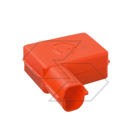 Positive pole battery terminal cover in red pvc | Newgardenstore.eu