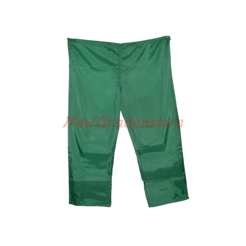 Cubre pantalón protector con refuerzo y verde jardinería talla M