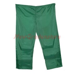 Cubre pantalón protector de jardinería con refuerzo, color verde, talla XL