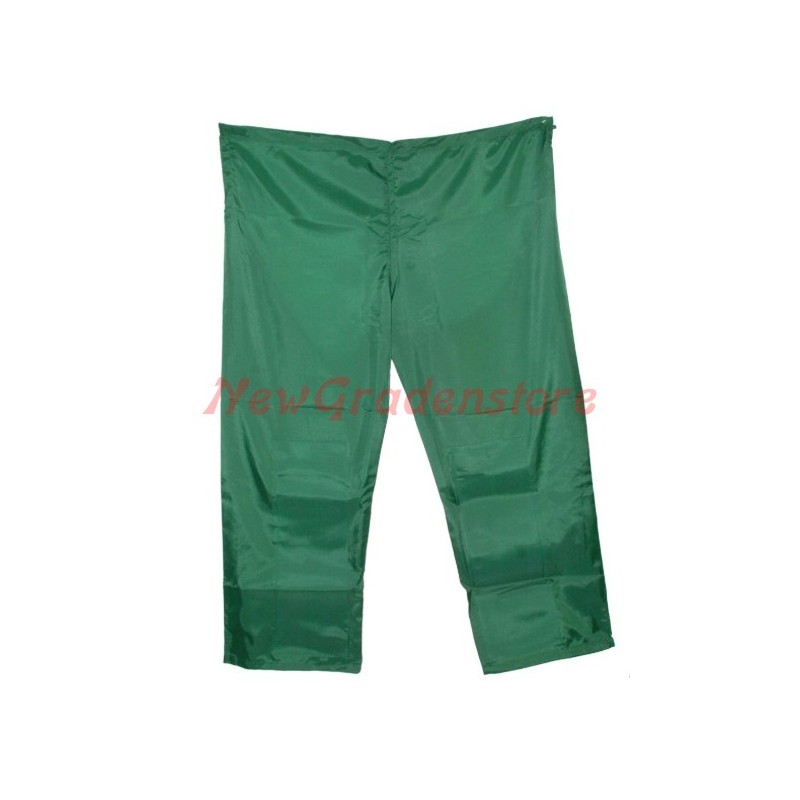 Protective gardening trousers cover with reinforcement, green colour, size XL
