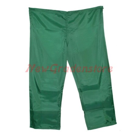 Cubre pantalón protector de jardinería con refuerzo, color verde, talla XL | Newgardenstore.eu