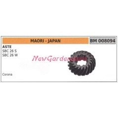 MAORI brushcutter bevel gear pair crown 008094 | Newgardenstore.eu