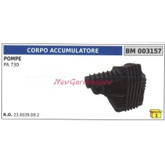 Corps d'accumulateur UNIVERSEL pompe Bertolini PA 730 003157