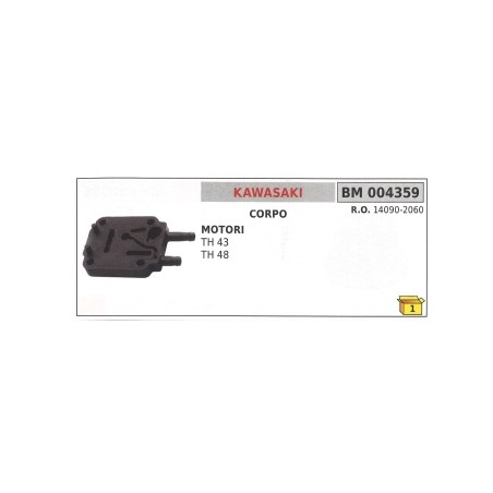 Corpo carburatore KAWASAKI TH 43 TH 48 decespugliatore 14090-2060 | Newgardenstore.eu