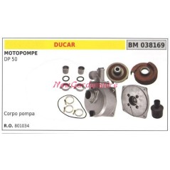 DUCAR DP 50 Motorpumpengehäuse 038169 | Newgardenstore.eu