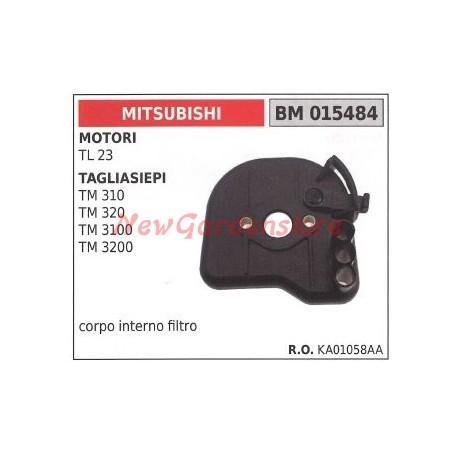 Corpo interno filtro aria MITSUBISHI motore 2 tempi decespugliatore 015484 | Newgardenstore.eu