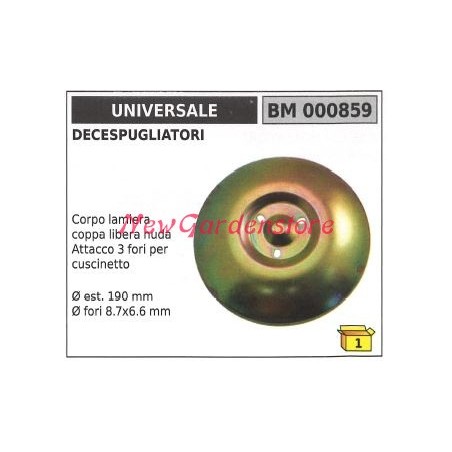 Engranaje cónico desbrozadora UNIVERSAL cuerpo de chapa 000859 | Newgardenstore.eu