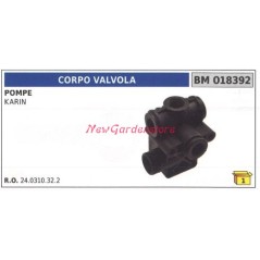 Corps de valve UNIVERSEL pour pompe Bertolini STING 018407 24.0300.32.2 | Newgardenstore.eu