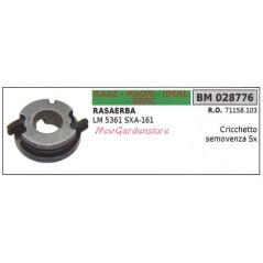 Cricchetto semovenza sx KAAZ rasaerba tosaerba tagliaerba LM5361SXA 161 028776 | Newgardenstore.eu