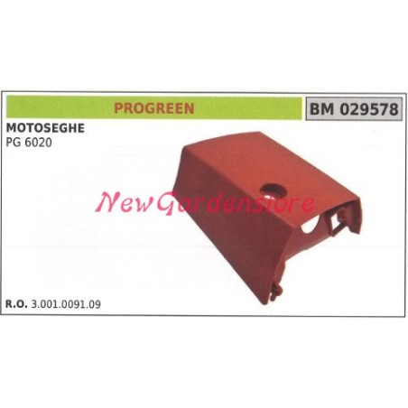 Motorzylinderabdeckung PROGREEN Freischneider PG 6020 029578 | Newgardenstore.eu