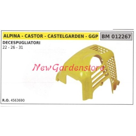 Cubierta motor desbrozadora ALPINA 22 26 31 012267 | Newgardenstore.eu