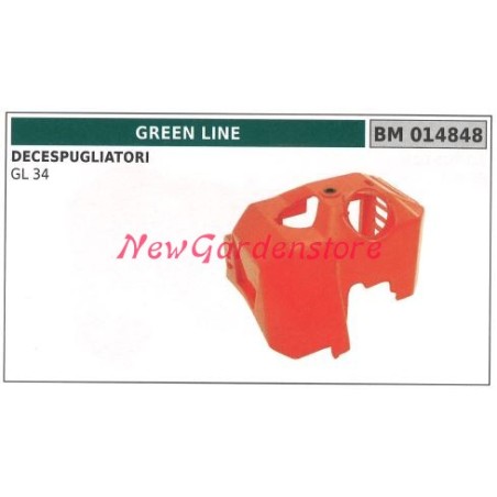 Capot moteur GREEN LINE pour débroussailleuse GL 34 014848 | Newgardenstore.eu
