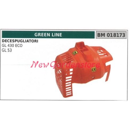 Cuffia motore originale GREEN LINE motore decespugliatore GL 430 ECO 53 018173 | Newgardenstore.eu