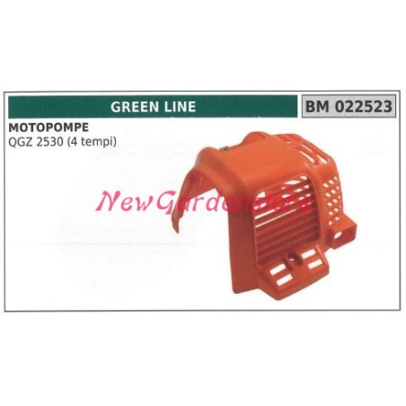 Capó motor GREEN LINE motor bomba QGZ 2530 4-STROKE 022523 | Newgardenstore.eu