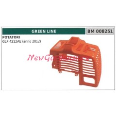 Capot moteur élagueuse GREEN LINE GLP 4212AE YEAR 2012 008251 | Newgardenstore.eu