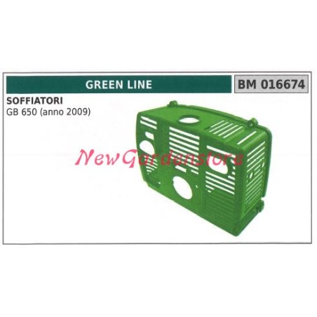 Cuffia motore GREEN LINE motore soffiatore GB 650 anno 2009 016674 | Newgardenstore.eu