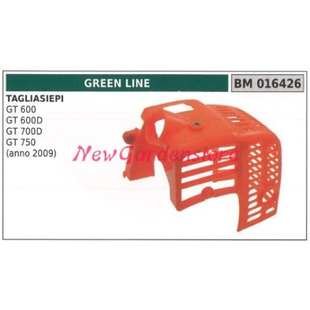 Capó motor GREEN LINE motor cortasetos GT600 600D 700D 016426 | Newgardenstore.eu