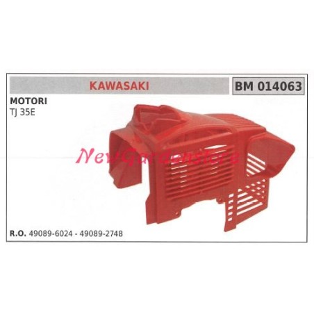 Motorschutzgitter KAWASAKI Motorsense TJ 35E 014063 | Newgardenstore.eu