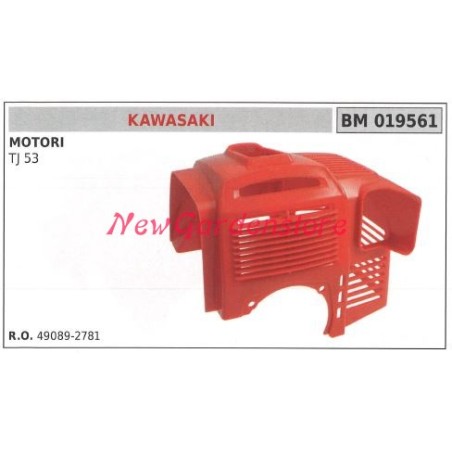 Motorhaube KAWASAKI Motorsensen TJ 53 019561 | Newgardenstore.eu