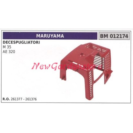 Motorabdeckung MARUYAMA Motorsensenmotor M 35 AE 320 012174 | Newgardenstore.eu