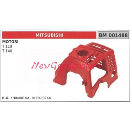 Capó motor MITSUBISHI motor desbrozadora T 110 140 001488 | Newgardenstore.eu