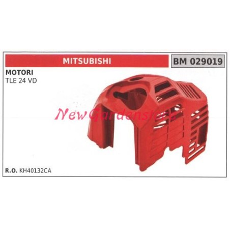 Capó motor MITSUBISHI desbrozadora TLE 24VD 029019 | Newgardenstore.eu