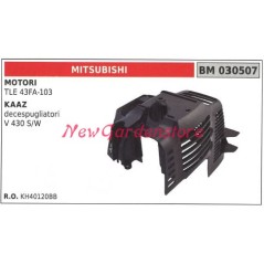 Motorhaube MITSUBISHI Motorfreischneider TLE 43FA-103 V 430 S/W 030507 | Newgardenstore.eu