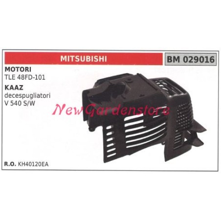 Engine cowl MITSUBISHI engine brushcutter TLE 48FD-101 V 540 S/W 029016 | Newgardenstore.eu