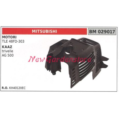 Engine cowl MITSUBISHI engine brushcutter TLE 48FD-303 029017 | Newgardenstore.eu