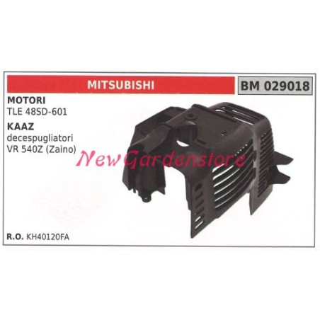 Engine cowl MITSUBISHI engine brushcutter TLE 48SD-601 029018 | Newgardenstore.eu