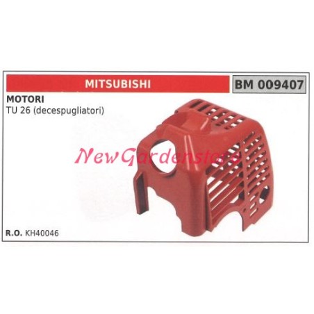 Engine cowl MITSUBISHI brushcutter TU 26 009407 | Newgardenstore.eu