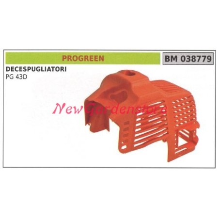 Protecteur de moteur PROGREEN pour débroussailleuse PG 43D 038779 | Newgardenstore.eu