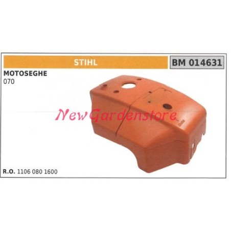 Protecteur de moteur STIHL pour tronçonneuse 070 014631 | Newgardenstore.eu