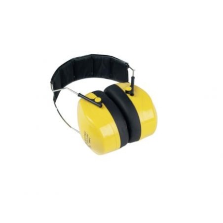 Noise protection headphones with adjustable soft ear pads