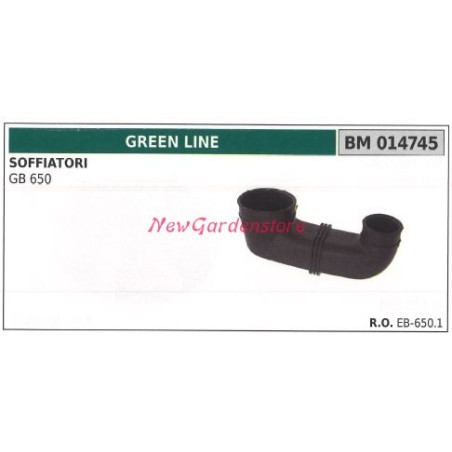 Curva de goma del soplador GB 650 GREENLINE 014745 | Newgardenstore.eu