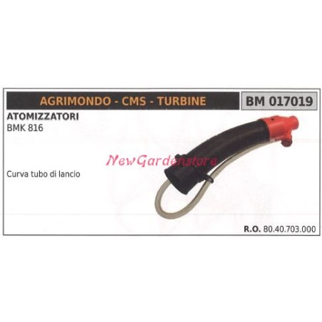 BMK 816 AGRIMONDO buse de tuyau 017019 | Newgardenstore.eu