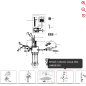 Moteur d'entraînement 59001429 POUR ROBOT KRESS ORIGINAL
