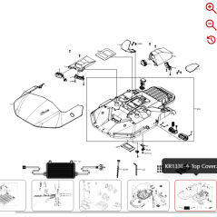 Schraube ST4.8x16 59002517 FÜR ORIGINAL KRESS ROBOTER | Newgardenstore.eu