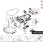 Scheda sensore hall urto 59002592 PER ROBOT ORIGINALE KRESS