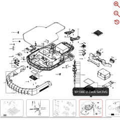Vite autofilettante ST2.2*5.5 59002601 PER ROBOT ORIGINALE KRESS | Newgardenstore.eu